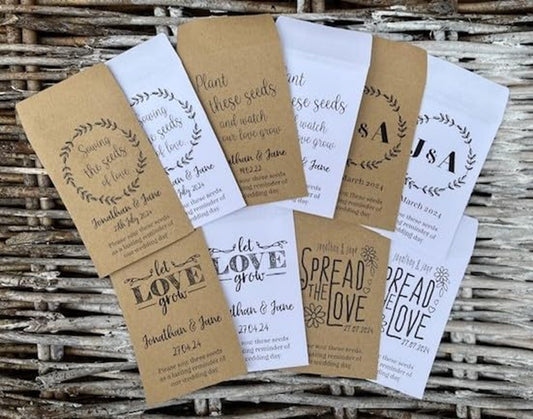 Grow Something Meaningful: Personalised Seed Packets for Every Occasion 🌱